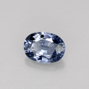 0,90 ctw natürlicher blauer Spinell, Oval Schliff, VVS