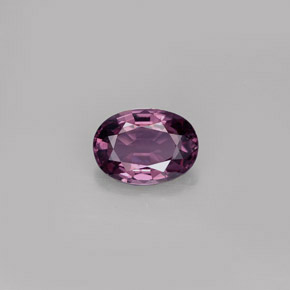 0,86 ctw natürlicher violetter Spinell, Oval Schliff, VVS-VS