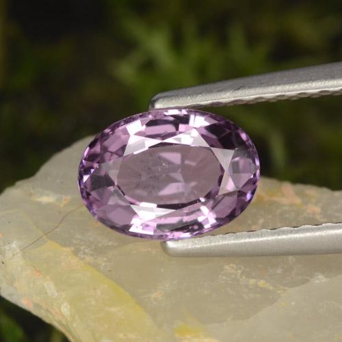 1,05 ctw natürlicher violetter Spinell, Oval Schliff, VS