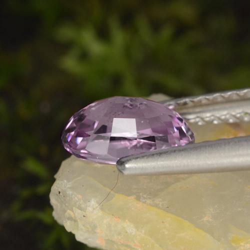 1,05 ctw natürlicher violetter Spinell, Oval Schliff, VS