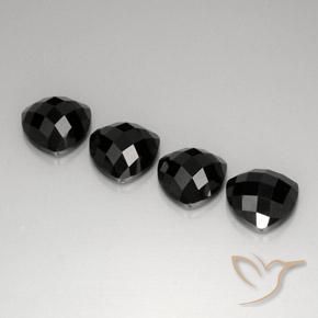 18.25ctw Natürlicher Schwarz Spinell, Trillion, Lichtundurchlässig