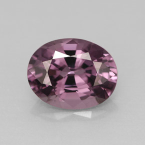 1,55 ctw natürlicher violetter Spinell, Oval Schliff, VVS-VS