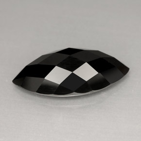 4,91 ctw natürlicher schwarzer Spinell, Marquise, Lichtundurchlässig