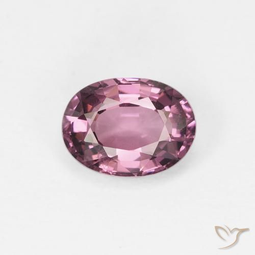 1.02ct Natürlicher rötlich-lila Spinell, Oval, VS