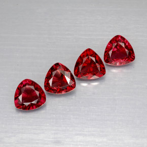  ct natürliche roter Spinell-Edelsteine, Trillion, VS