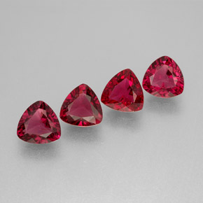  ct natürliche roter Spinell-Edelsteine, Trillion, VS