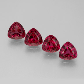  ct natürliche roter Spinell-Edelsteine, Trillion, VS