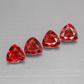  ct natürliche orangefarbener Spinell-Edelsteine, Trillion, VS