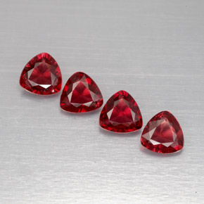  ct natürliche roter Spinell-Edelsteine, Trillion, VS