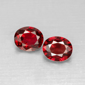  ct natürliche roter Spinell-Edelsteine, Oval Schliff, VS