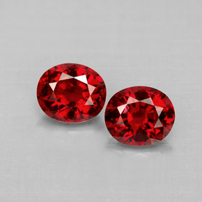  ct natürliche roter Spinell-Edelsteine, Oval Schliff, VS
