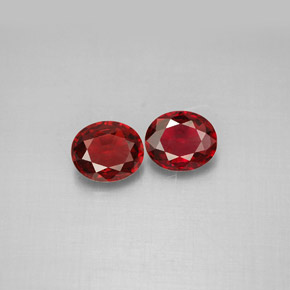  ct natürliche roter Spinell-Edelsteine, Oval Schliff, VS