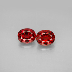  ct natürliche roter Spinell-Edelsteine, Oval Schliff, VS