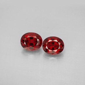  ct natürliche roter Spinell-Edelsteine, Oval Schliff, VS
