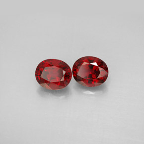  ct natürliche roter Spinell-Edelsteine, Oval Schliff, VS