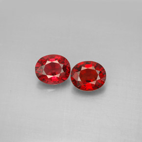  ct natürliche roter Spinell-Edelsteine, Oval Schliff, VS