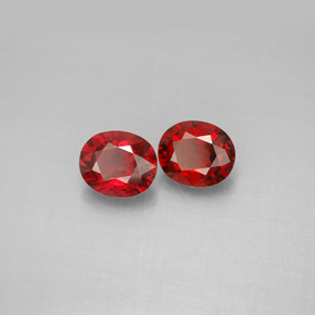  ct natürliche roter Spinell-Edelsteine, Oval Schliff, VS