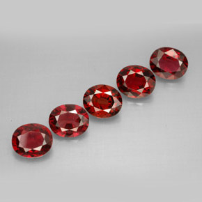  ct natürliche roter Spinell-Edelsteine, Oval Schliff, VS