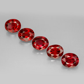  ct natürliche roter Spinell-Edelsteine, Oval Schliff, VS