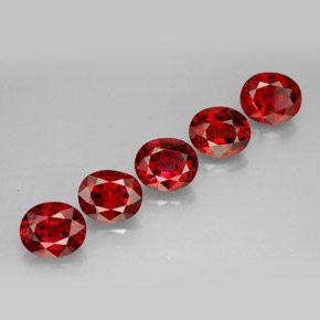  ct natürliche roter Spinell-Edelsteine, Oval Schliff, VS