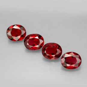  ct natürliche roter Spinell-Edelsteine, Oval Schliff, VS