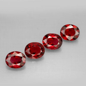  ct natürliche roter Spinell-Edelsteine, Oval Schliff, VS