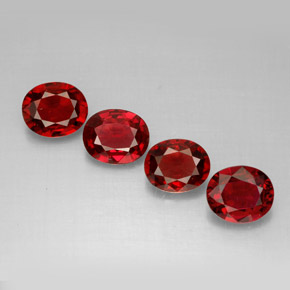  ct natürliche roter Spinell-Edelsteine, Oval Schliff, VS
