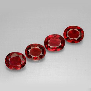  ct natürliche roter Spinell-Edelsteine, Oval Schliff, VS