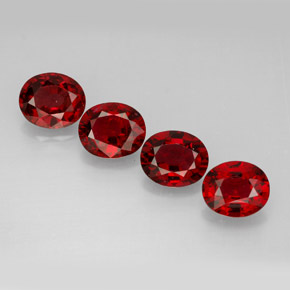  ct natürliche roter Spinell-Edelsteine, Oval Schliff, VS