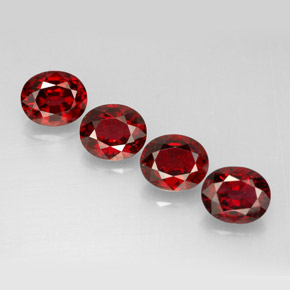  ct natürliche roter Spinell-Edelsteine, Oval Schliff, VS