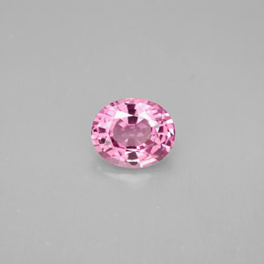 1,32 ctw natürlicher rosafarbener Spinell, Oval Schliff, VS