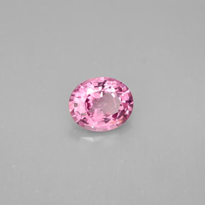 1,32 ctw natürlicher rosafarbener Spinell, Oval Schliff, VS
