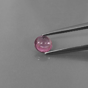 0,75 ctw natürlicher rosafarbener Spinell, Rundschliff, Transparent
