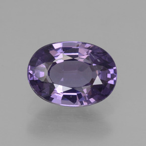 1,00 ctw natürlicher violetter Spinell, Oval Schliff, VS
