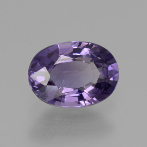 1,00 ctw natürlicher violetter Spinell, Oval Schliff, VS