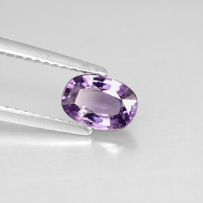 0,87 ctw natürlicher purpurfarbener Spinell, Oval Schliff, VS