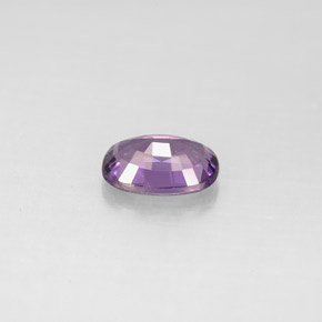 0,87 ctw natürlicher purpurfarbener Spinell, Oval Schliff, VS