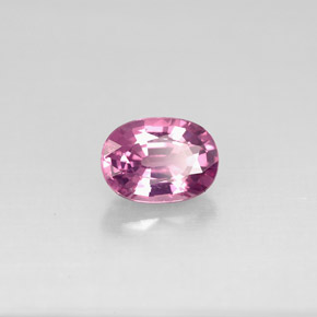 1,03 ctw natürlicher rosafarbener Spinell, Oval Schliff, VS