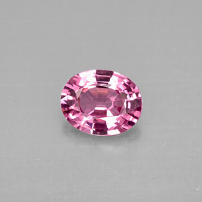 1,01 ctw natürlicher violetter Spinell, Oval Schliff, VVS-VS