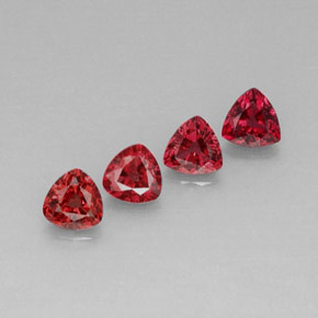  ct natürliche roter Spinell-Edelsteine, Trillion, VVS-VS