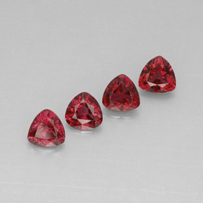  ct natürliche roter Spinell-Edelsteine, Trillion, VVS-VS