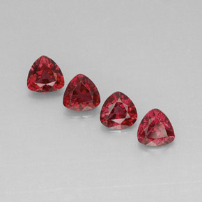  ct natürliche roter Spinell-Edelsteine, Trillion, VVS-VS