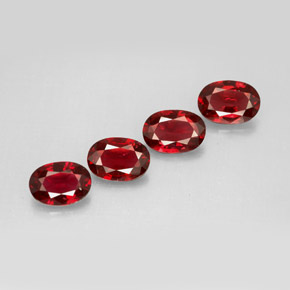  ct natürliche roter Spinell-Edelsteine, Oval Schliff, VVS-VS