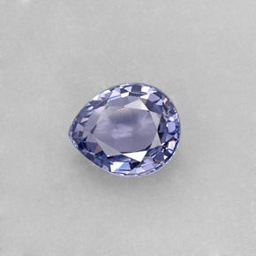 0,94 ctw natürlicher blauer Spinell, Birnenform, VS