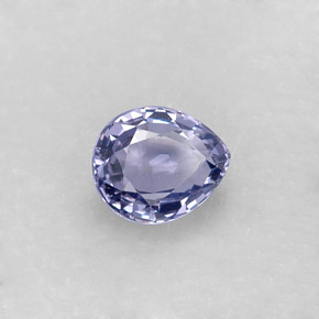 0,94 ctw natürlicher blauer Spinell, Birnenform, VS