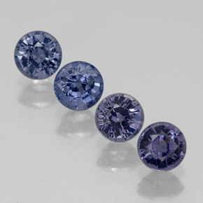  ct natürliche blauer Spinell-Edelsteine, Rundschliff, VVS-VS