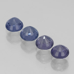  ct natürliche blauer Spinell-Edelsteine, Rundschliff, VVS-VS