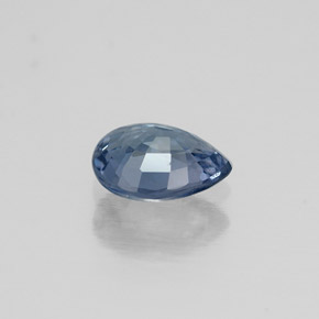 0,58 ctw natürlicher blauer Spinell, Birnenform, VS