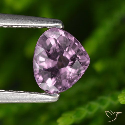 0.67ct Natürlicher Mittel-Helllila Spinell, Birnenform, VS-SI