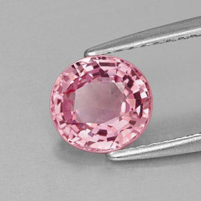 1,32 ctw natürlicher violetter Spinell, Oval Schliff, VVS-VS
